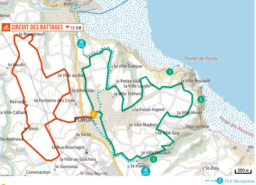 Circuit des Battages - Pêcheurs à Pordic en vélo